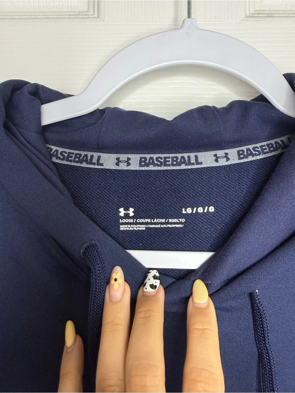 Under Armour Baseball Short-Sleeve Hoodie – Size L